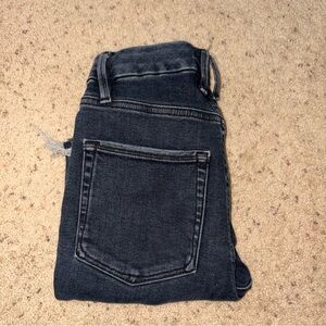 Good American Dark Indigo Denim Jeans